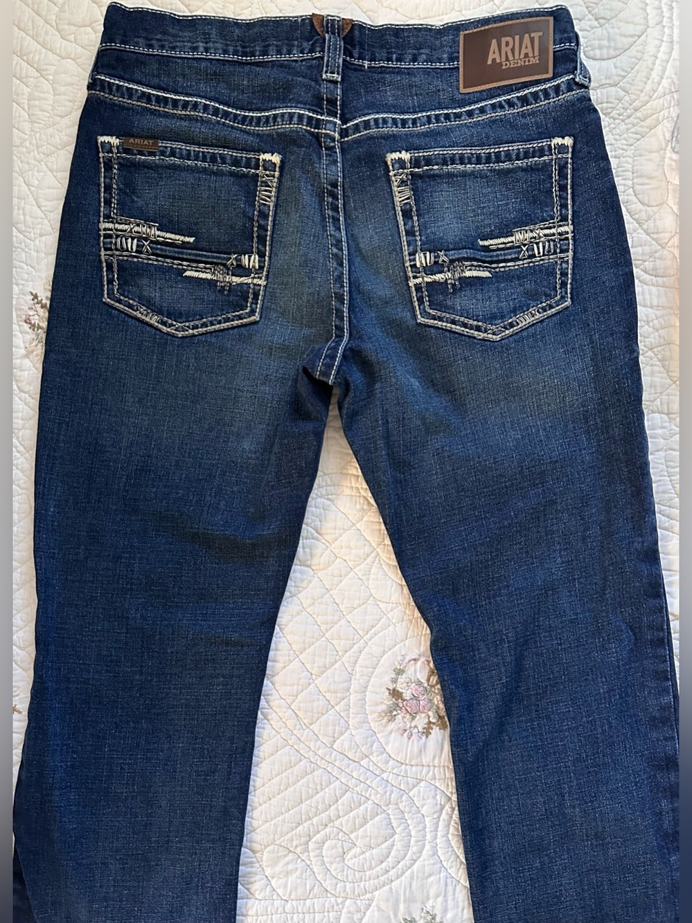 Men’s Ariat M4 Relaxed Boot Cut Jeans~(Length has been altered) - Picture 3 of 7